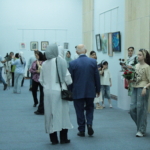 گزارش تصویری نمایشگاه گروهی «آخرین نگاه به نفس‌های زمین» در کوشک باغ هنر